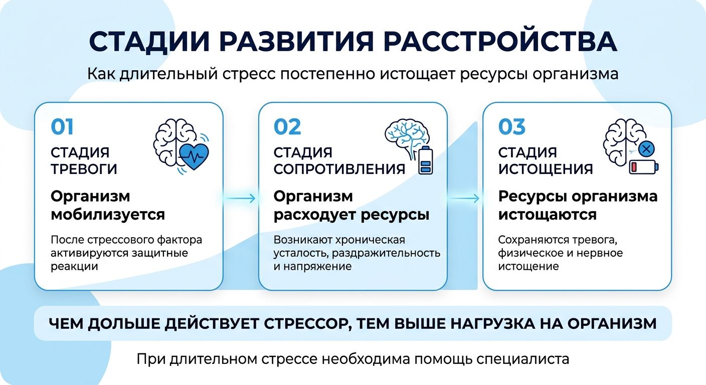 Лечение стресса в Дигоре инфографика